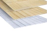 CoreClad external textured ACQ treated grooved, primed grooved, and natural plywood cladding